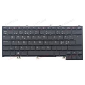 LARHON Black Backlit ND Nordic Keyboard For Dell Alienware 13 R3 15 © Larhon.com